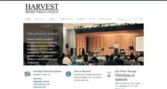 Desktop Screenshot of harvestchurchpca.org